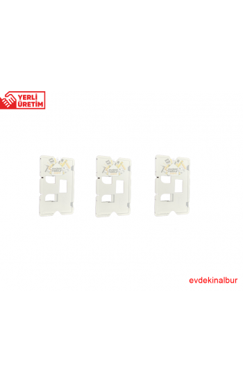 Kale İntegra - Versus Gömme Rezervuar Buton Gövde Çerçeve 3 Adet&hellip;