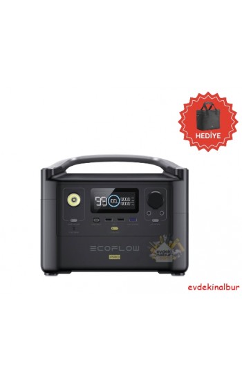 EcoFlow RIVER Pro Taşınabilir Güç Kaynağı&hellip;