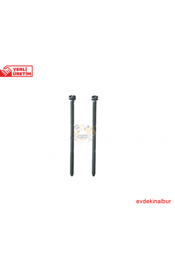 Siamp & Tema  Sabitleme Vidaları Gri (Plastik )&hellip;