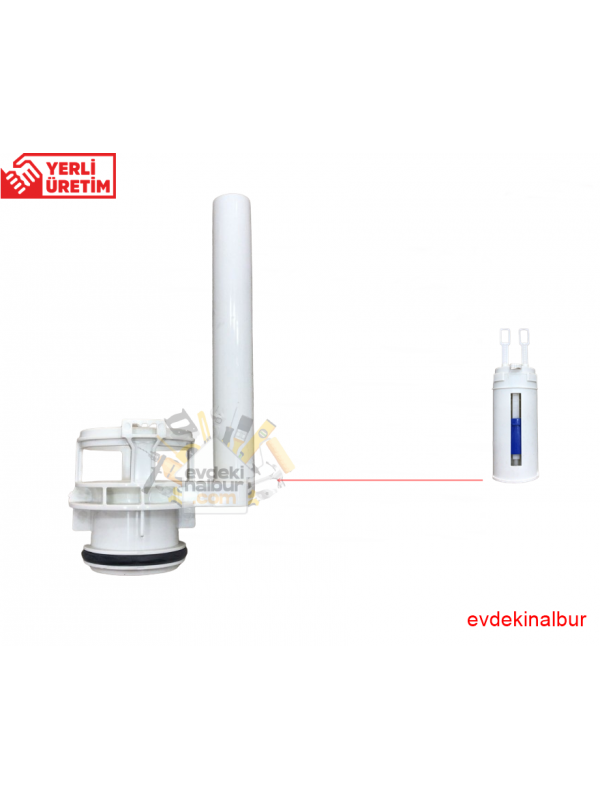 Japar Gömme Rezervuar Ege Standart Çift Kademeli Boşaltma Grubu Ana Rekor