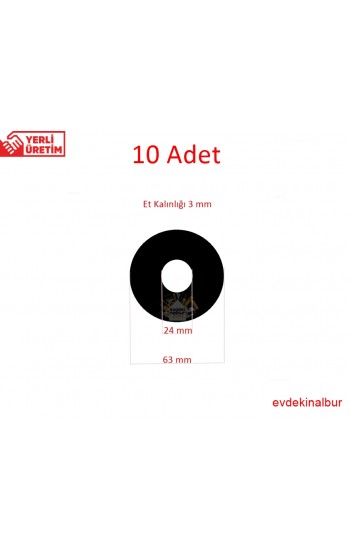 Siamp - Tema Verso 80 Gömme Rezervuar Boşaltma Grubu Contası 10 Adet&hellip;